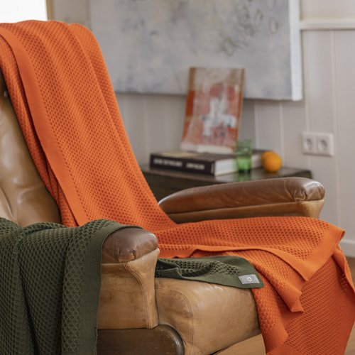 Disana Organic Merino Knitted LARGE Blanket - Honeycomb PRE-ORDER