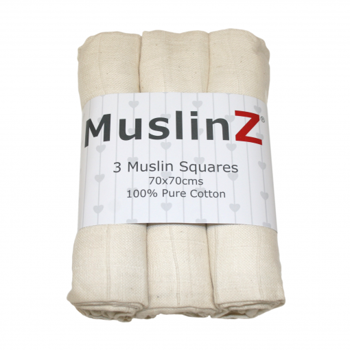 MuslinZ Muslin Squares Organic Cotton