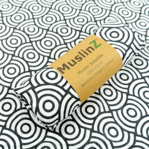 CLEARANCE MuslinZ Bamboo/Organic Cotton Muslin Swaddle