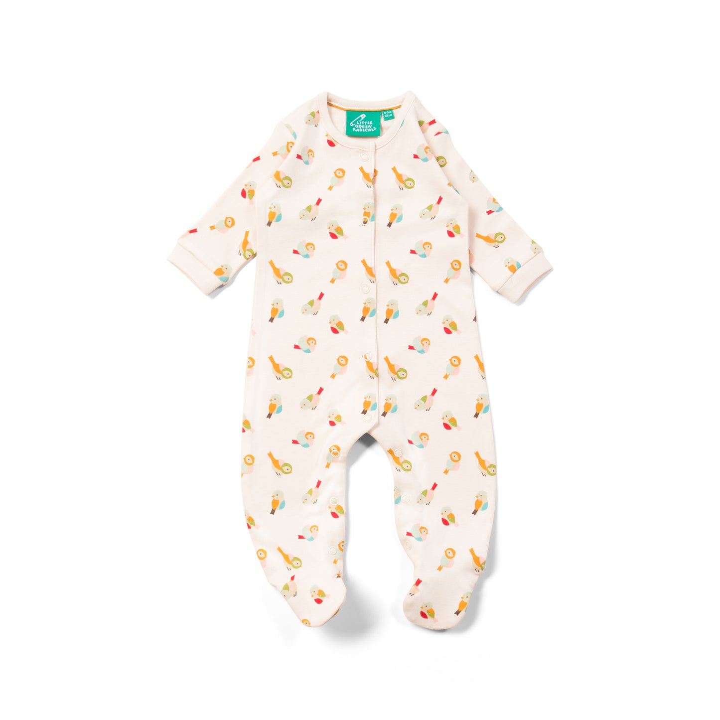 LGR Little Birds Organic Babygrow