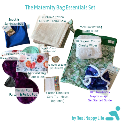 The Eco Maternity Bag Essentials Set