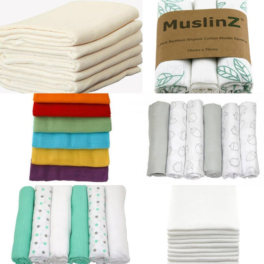 SALE on Muslin Squares
Up to...