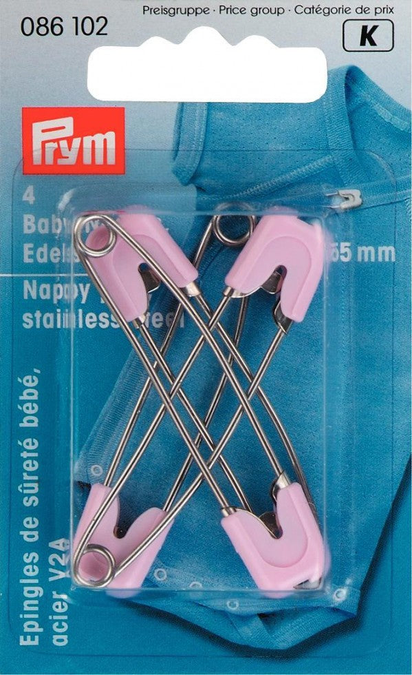 Prym Stainless Steel Nappy Pins