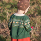 LGR From One To Another Fair Isle Sheep Knitted Cardigan