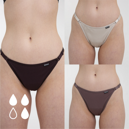 WUKA Flex Detachable Bikini - Medium Flow NEW