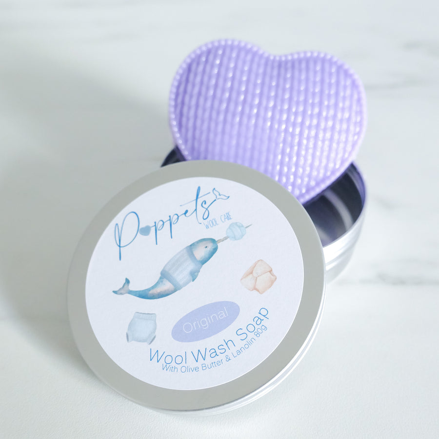 Poppets Wool Wash Soap