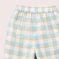 LGR Gold & Blue Reversible Checkered Pull On Trousers