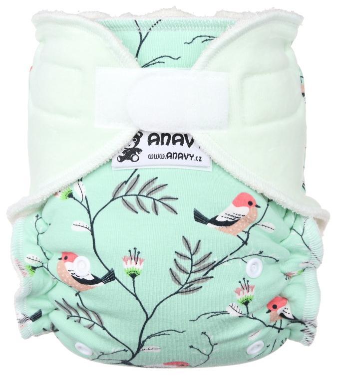 CLEARANCE Anavy Onesize Fitted Nappy - Hook & Loop