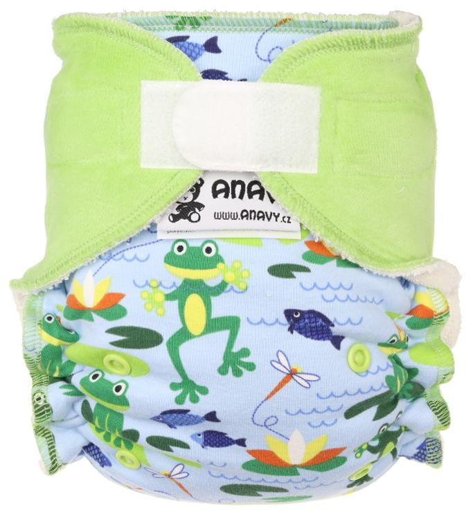 CLEARANCE Anavy Onesize Fitted Nappy - Hook & Loop