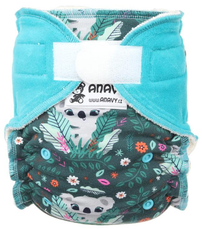 CLEARANCE Anavy Onesize Fitted Nappy - Hook & Loop