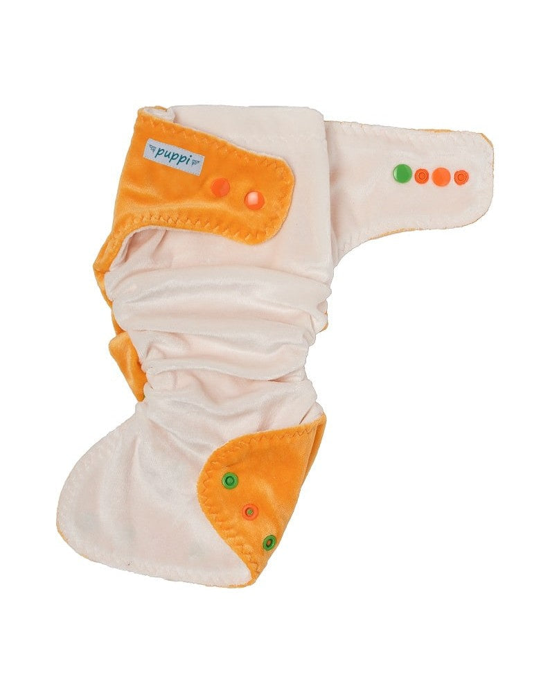 Puppi Onesize *Super Slim* Fitted Nappy: Hook & Loop