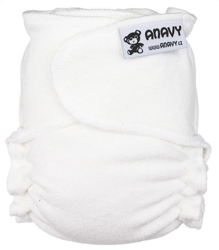 Anavy Onesize Fitted Nappy - Nippa Fastening